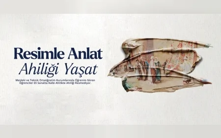 “Resimle Anlat, Ahiliği Yaşat” Yarışması Başladı: Öğrenciler Ahi Evran’ın Değerlerini Sanatla Anlatacak