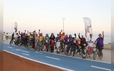 Mersin Büyükşehir Belediyesi Kadınlara Ücretsiz Bisiklet Eğitimi Veriyor: “Bisiklet Özgürlüğün Sembolü”