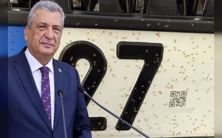 CHP Gaziantep Milletvekili Hasan Öztürkmen: “Belediyeler üvez salgınında geç ve yetersiz kaldı”