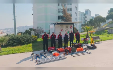 Balçova Belediyesi Olası Afetlere Karşı 8 Stratejik Noktaya Afet Tankı Yerleştirdi