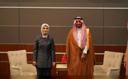 Aile ve Sosyal Hizmetler Bakanı Mahinur Özdemir Göktaş: “Suudi Arabistan ile sosyal hizmetlerde ortak projeler geliştirmeyi hedefliyoruz”