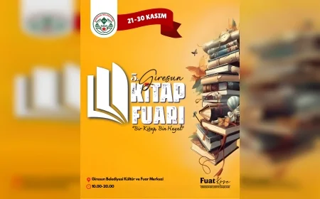 Giresun Belediyesi 5. Kitap Fuarı İçin Hazırlıklarını Sürdürüyor: 21–30 Kasım’da Kültür Şöleni Başlıyor
