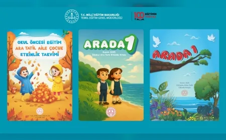Milli Eğitim Bakanlığından Ara Tatil İçin Eğlenceli ve Öğretici Etkinlik Kitapları