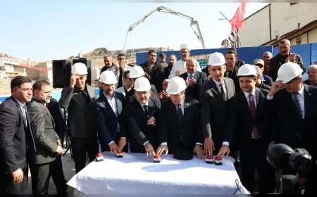 Erzurum Büyükşehir Belediyesi Pasinler’de 168 Konutluk Kentsel Dönüşüm Projesinin Temelini Attı