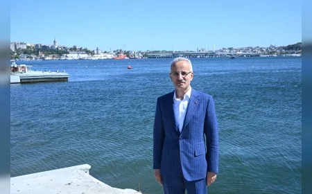 Ulaştırma ve Altyapı Bakanı Abdulkadir Uraloğlu: “On Ayda Limanlarımıza Gelen Kruvaziyer Yolcu Sayısı 2 Milyon 21 Bin 326’ya Ulaştı”