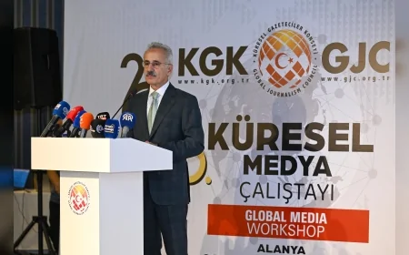 Ulaştırma ve Altyapı Bakanı Abdulkadir Uraloğlu: “5G ile gazeteciler 8K görüntü kalitesinde kesintisiz canlı yayın yapabilecek”