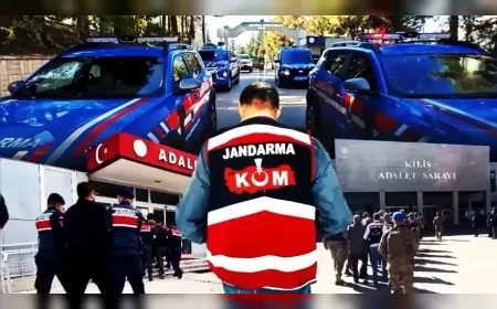 Jandarma Genel Komutanlığı 7 İlde 8 Suç Örgütüne Darbe: 64 Şüpheli Yakalandı