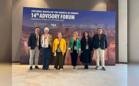 Seferihisar’ın Teos Bağ Rotası, Avrupa Konseyi’nin Iter Vitis Kültür Rotaları Ağına Katıldı