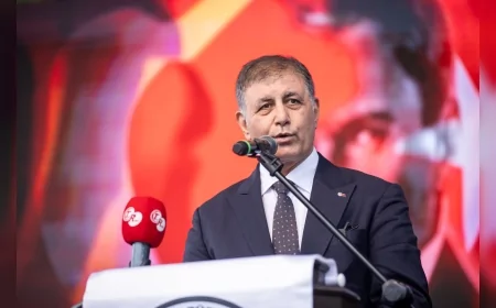 İzmir Büyükşehir Belediye Başkanı Cemil Tugay: “Atatürk, en büyük eseri olan Cumhuriyet ile sonsuza dek yaşayacak”