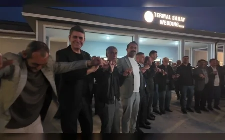 Haymana Belediyesi Termal Saray Wedding Düğün Salonu Görkemli Bir Organizasyonla Hizmete Açıldı