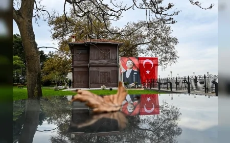 Yalova’da 10 Kasım’da Yürüyen Köşk’e Ziyaretçi Akını: Vatandaşlar Atatürk’ü Saygı ve Özlemle Andı