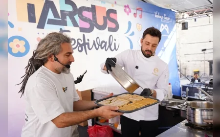 4. Uluslararası Tarsus Festivali’nde MasterCheflardan Gastronomi Şöleni