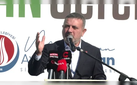 SİNCAN BELEDİYE BAŞKANI AV. MURAT ERCAN: “KİŞİ BAŞINA DÜŞEN YEŞİL ALAN MİKTARINDA ÇOK İYİ DURUMDAYIZ”