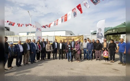 Mersin Büyükşehir Belediyesi’nin “Hadi Gel Köyümüze Destek Verelim” Projesi 6’ncı Yılında Üreticilerin Umudu Olmaya Devam Ediyor