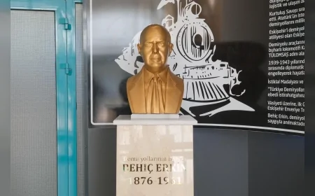 Eskişehir Büyükşehir Belediyesi, ESTRAM Yerleşkesine “Demiryollarının Babası” Behiç Erkin’in Adını Verdi