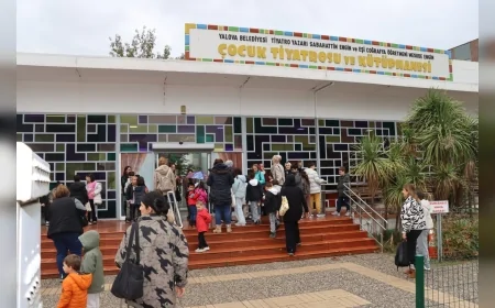 Yalova Belediyesi ve Kadıköy Belediyesi’nden Ortak Çocuk Etkinliği: Ara Tatilde Sanat ve Eğlence Bir Arada