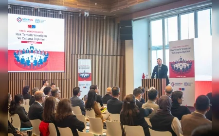 Bornova Belediye Başkanı Ömer Eşki SODEMSEN Çalıştayında: “Sürdürülebilir belediyecilik için paylaşım şart”