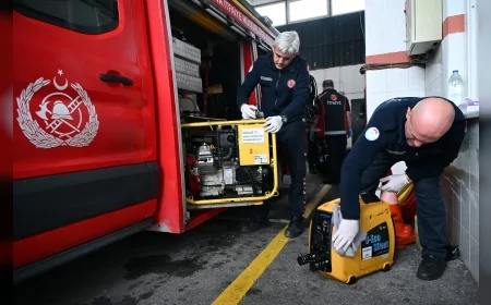 Yalova Belediyesi İtfaiye Müdürlüğü Kış Hazırlıklarını Tamamladı: Ekipman ve Araçlarda Kapsamlı Bakım Gerçekleştirildi