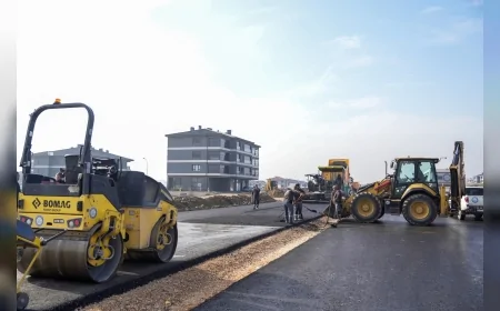 Eskişehir Büyükşehir Belediyesi 1500 Bulvarı ve Çevresinde Ulaşımı Rahatlatacak Çalışmaları Sürdürüyor