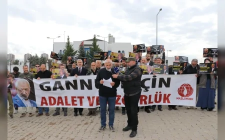 Raşid El-Gannuşi İçin Ankara’da Adalet Çağrısı: STK’lardan Tunus Büyükelçiliği Önünde Basın Açıklaması