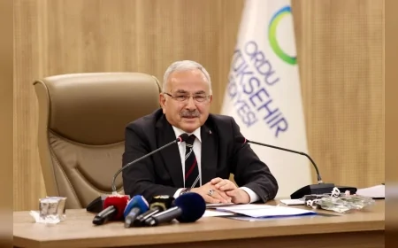 Ordu Büyükşehir Belediye Başkanı Dr. Mehmet Hilmi Güler: “Biz Borç Batağında Değil Yatırım Atağındayız”