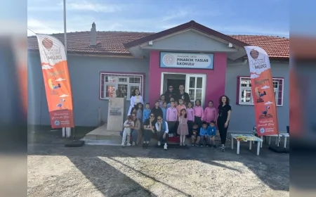 Kdz Ereğli Belediyesi Oyuncak Müzesi Sosyal Sorumluluk Projesiyle Pınarcık Yaslar İlkokulu’nda Atölye Etkinlikleri Düzenledi