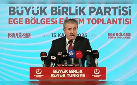 Büyük Birlik Partisi Genel Başkanı Mustafa Destici: “Kıbrıs Türk Cumhuriyeti bağımsız bir devlet olarak yoluna devam etmelidir”