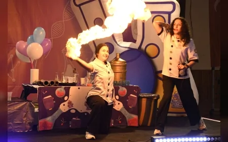 Kuşadası Belediyesi’nin “Kuşadası’nda Eğlenceli Bilim Var” Etkinliği Çocukları Bilimin Renkli Dünyasında Buluşturdu