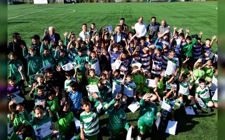 Bornova’da Atatürk’ü Anma ve Yaşatma Futbol Turnuvası Minik Sporcuların Dostluk Mesajlarıyla Tamamlandı