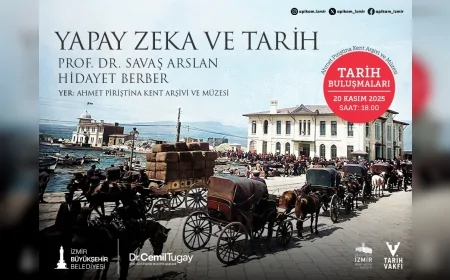 İzmir Büyükşehir Belediyesi APİKAM’da “Yapay Zeka ve Tarih” Söyleşisi Dijital Kültür ve Tarih Araştırmalarını Bir Araya Getirecek