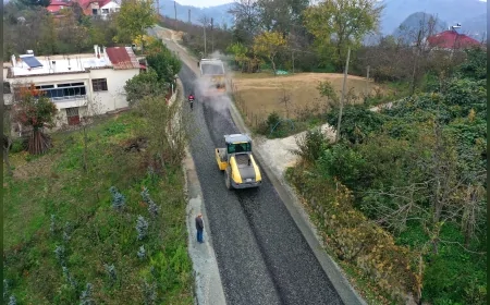 Ordu Büyükşehir Belediyesi Altınordu Kızılhisar Mahallesinde Yıllardır Beklenen 4 Kilometrelik Yol Asfalt Çalışmasını Başlatarak Ulaşım Konforunu Artırıyor