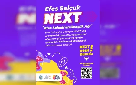 Efes Selçuk Belediyesi Next Gençlik Ağı ile Gençlerin Kent Yönetimine Katılımını Güçlendiren Yeni Süreci Başlatıyor