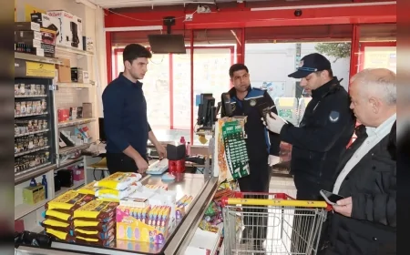 Yalova Belediyesi Market Denetimlerinde Tarihi Geçmiş Ürünleri Tespit Etti