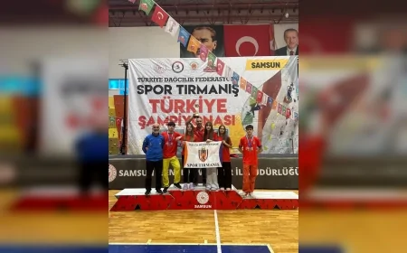 İnegöl Belediye Spor Kulübü Sporcuları Samsun’daki Şampiyonada Çifte Birincilik ve Milli Takım Başarısıyla Dönüş Yaptı