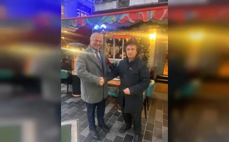 Dünya Longevity Forumu Kurucusu Dr. Kemal Aydın Londra’da Dr. Hüseyin Özer ile Longevity Dostu Restoran İş Birliği İçin Görüştü