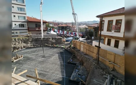 Altındağ Belediyesi Hacettepe Mahallesi’nde Yeni Kreşin Temelini Atarak Bölgenin Eğitim Altyapısına Önemli Bir Yatırım Daha Başlattı