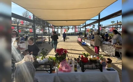 İzmir Efes Tarlası Yaşam Köyü’nde Üretici Pazarı Beşinci Haftasında Geri Dönüşümün Toplumsal Etkisine Odaklandı