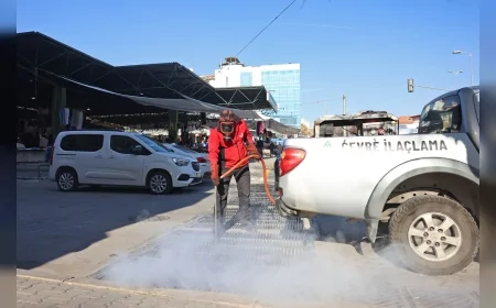 Çankaya Belediyesi Kış Aylarında Da Yoğunlaştırdığı İlaçlama Çalışmalarıyla Sivrisinek ve Haşere Kaynaklarını Etkili Şekilde Kontrol Altında Tutuyor