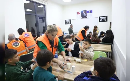 Çankaya Belediyesi 20 Kasım Çocuk Hakları Günü Etkinliklerini Atölyeler ve Eğitimlerle Başlatarak Çocukları ve Anneleri Bir Araya Getirdi