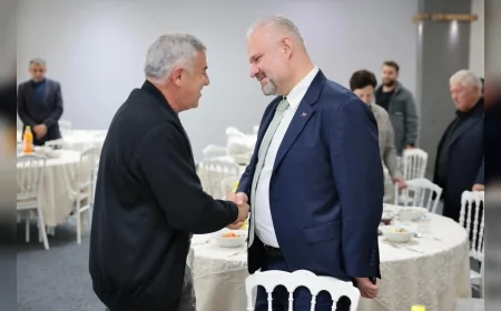 Menemen Belediye Başkanı Aydın Pehlivan’dan Ulaşım Esnafına “2026’da Hizmete Açılacak TIR Garajı” Açıklaması