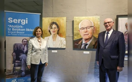 Eskişehir’de “Atatürk: İz Bırakan İlkler” Sergisi Açıldı ve Sanatçı Ergün Başar’ın Panoramik Çalışmaları Büyük İlgi Gördü