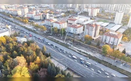 Kayseri Büyükşehir Belediye Başkanı Memduh Büyükkılıç 295 Milyon TL’lik DSİ–Yeni Sanayi Katlı Kavşak Projesinin Kentin Batısında Trafiği Azaltacak Stratejik Aşamasını Hızla İlerlettiklerini Açıkladı