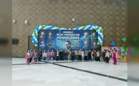 Denizli Bilim Merkezi’nde Planetaryum Ziyareti Güneşli Günler Çocuklarının Uzayın Gizemini Eğlenceli Bir Yolculukla Keşfetmesini Sağladı