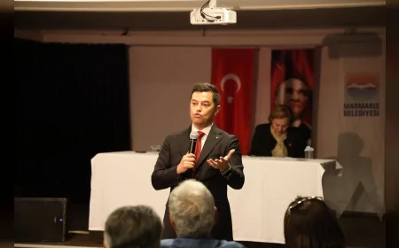 Marmaris Belediye Başkanı Acar Ünlü: “Kordon Caddesi’nden yeni otoparka kadar kentin çehresini değiştirecek projeleri hızla hayata geçiriyoruz”