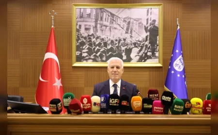 Bursa Büyükşehir Belediye Başkanı Mustafa Bozbey: “Geleceğe yatırım yapıyoruz ve Bursa’yı geleceğe hazırlıyoruz”