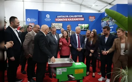 Antalya Büyükşehir Belediyesi Başkan Vekili Büşra Özdemir Growtech Antalya’nın Açılışında “Tarım üreticilerimizi desteklemeye devam edeceğiz” dedi