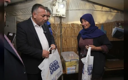 Adana Büyükşehir Belediye Başkan Vekili Güngör Geçer, Karataş Bahçe Mahallesi’nde Mevsimlik Tarım İşçilerine Yönelik Sağlık ve Sosyal Destek Hizmetlerini Yerinde İnceledi