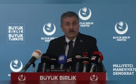 Büyük Birlik Partisi Genel Başkanı Mustafa Destici: “Toplumumuz Şiddet Kıskacına Sürükleniyor, Bu Gidişatı Hep Birlikte Durdurmalıyız”