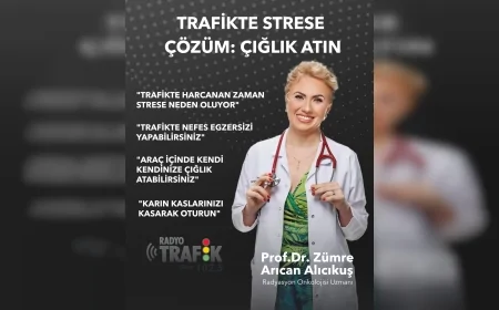 Radyasyon Onkolojisi Uzmanı Zümre Arıcan Alıcıkuş Trafikte Artan Stresin Kanser Riskini Yükselttiğini Vurguladı: “Araç İçinde Çığlık Atmak Bile Rahatlatır”