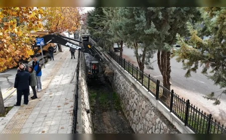 Çorum Belediyesi Melikgazi Deresi’nde 1200 Metrelik Hattı Temizleyip Islah Ederek Çevresel Riskleri Önlemeye Yönelik Çalışmalarını Hızlandırdı